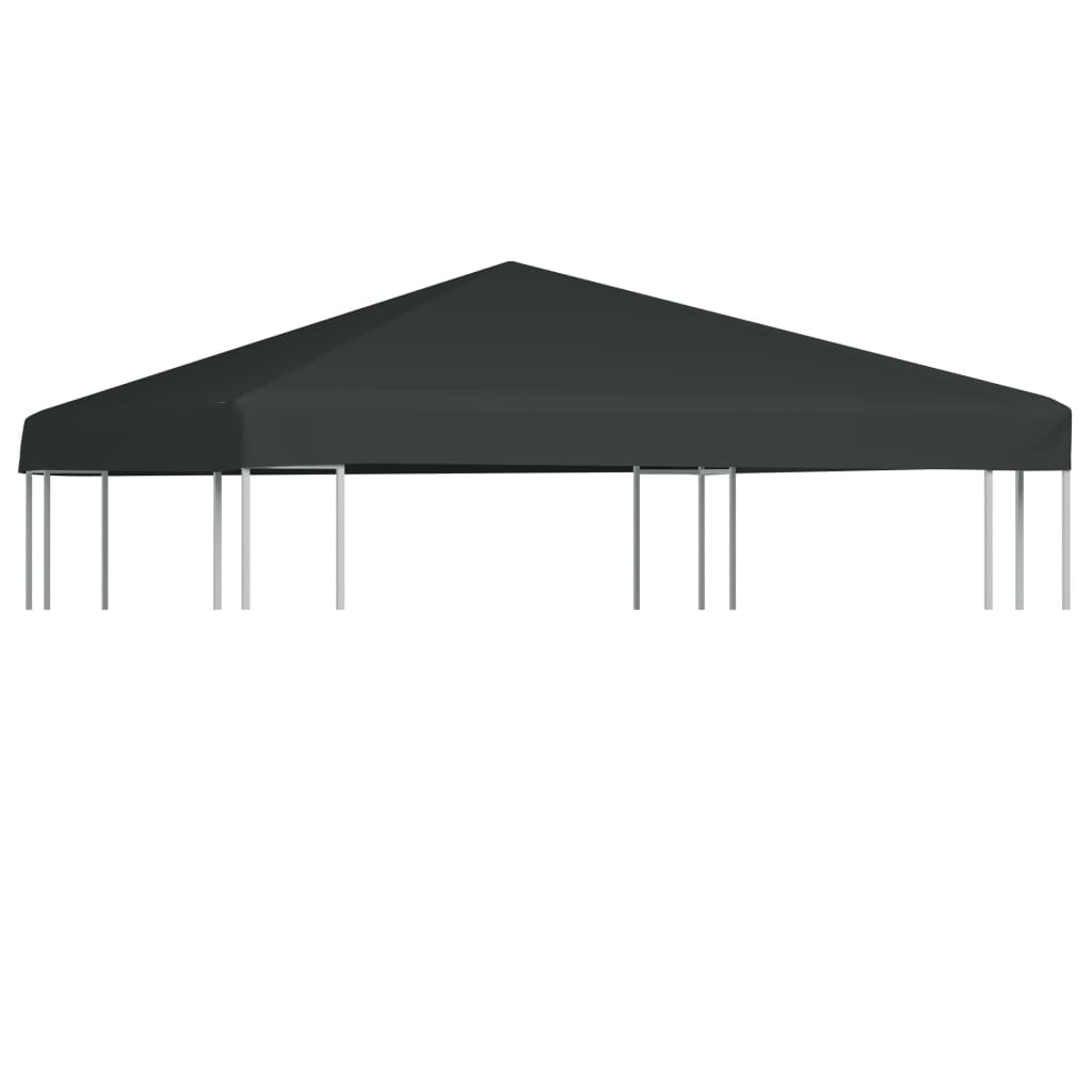 Copertura Superiore Per Gazebo 310 G/m² 3x3 M Grigio