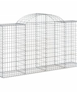 Cesti Gabbioni Ad Arco 3 Pz 200x50x100/120 Cm Ferro Zincato