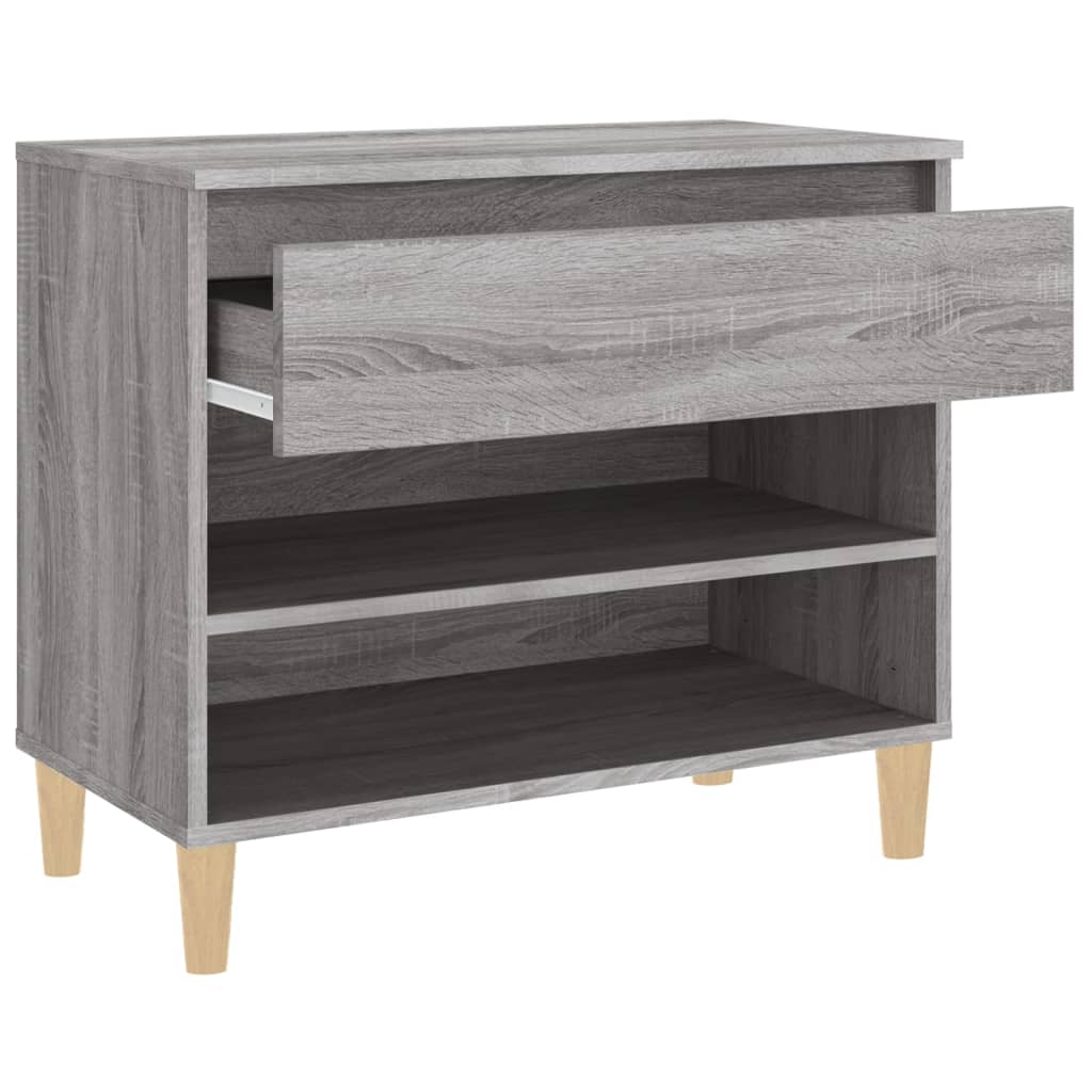 Scarpiera Grigio Sonoma 70x36x60 Cm In Legno Multistrato - Image 5