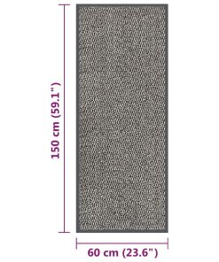 Zerbino Trapuntato 60x150 Cm Marrone Chiaro