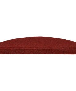 Tappetini Autoadesivi Per Scale 15 Pz 65x21x4 Cm Rosso