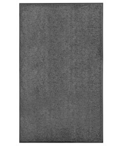 Zerbino Lavabile Antracite 90x150 cm