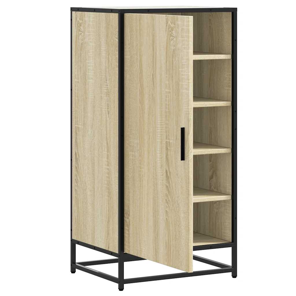 Scarpiera Rovere Sonoma 48x38x97,5 Cm In Legno Multistrato - Image 3