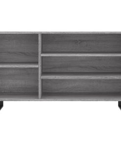 Scarpiera Grigio Sonoma 102x36x60 Cm In Legno Multistrato