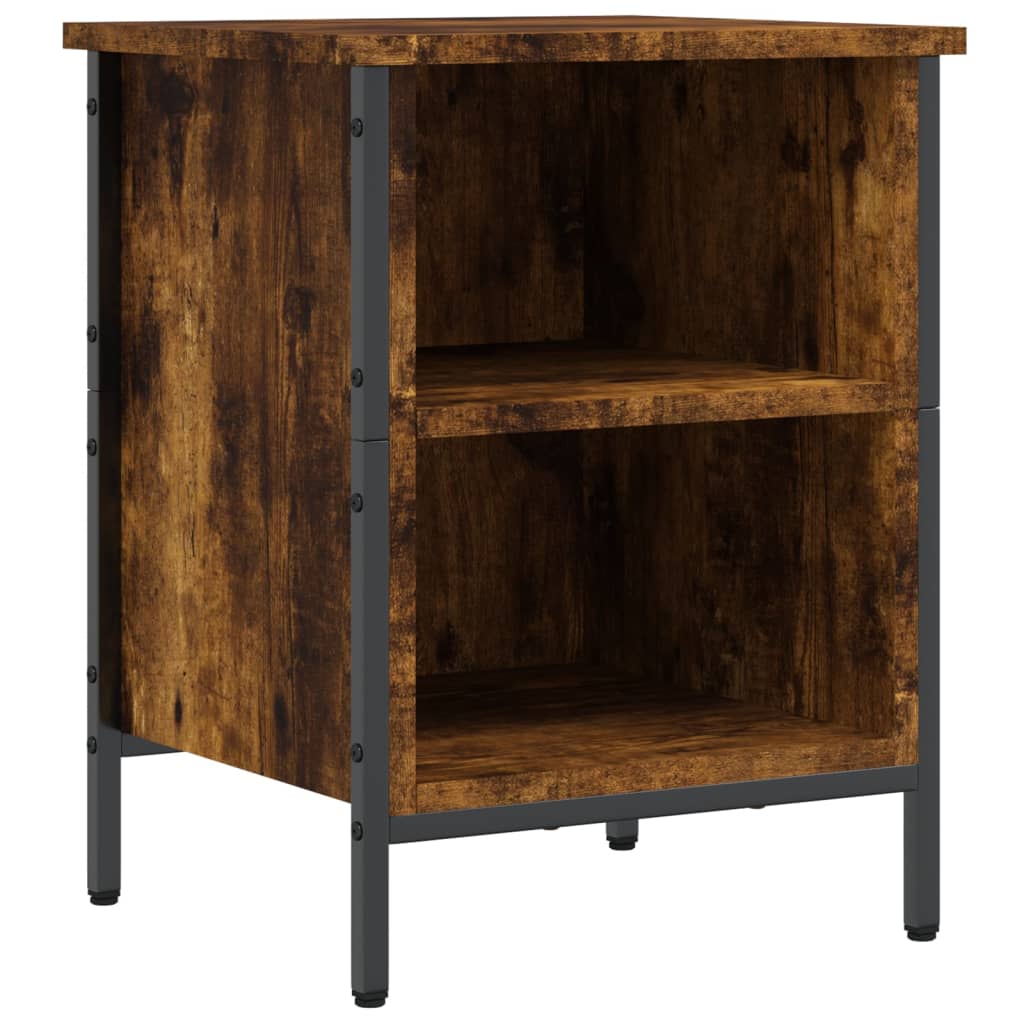 Scarpiera Rovere Fumo 38x35x50 Cm In Legno Multistrato - Image 3