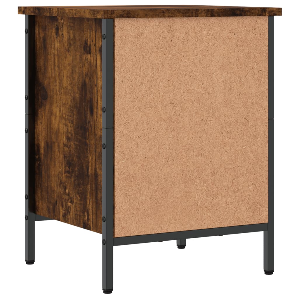 Scarpiera Rovere Fumo 38x35x50 Cm In Legno Multistrato - Image 5