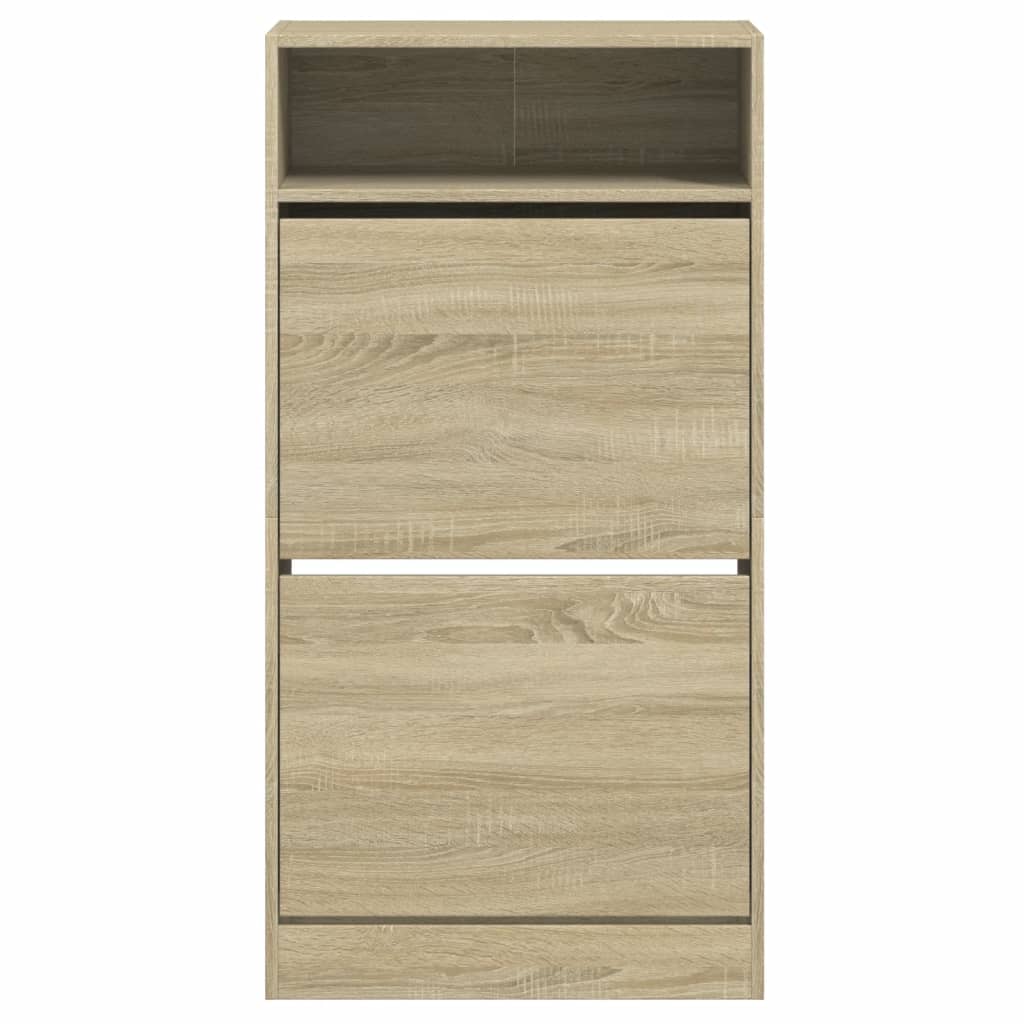 Scarpiera Rovere Sonoma 60x34x116 Cm In Legno Multistrato - Image 5