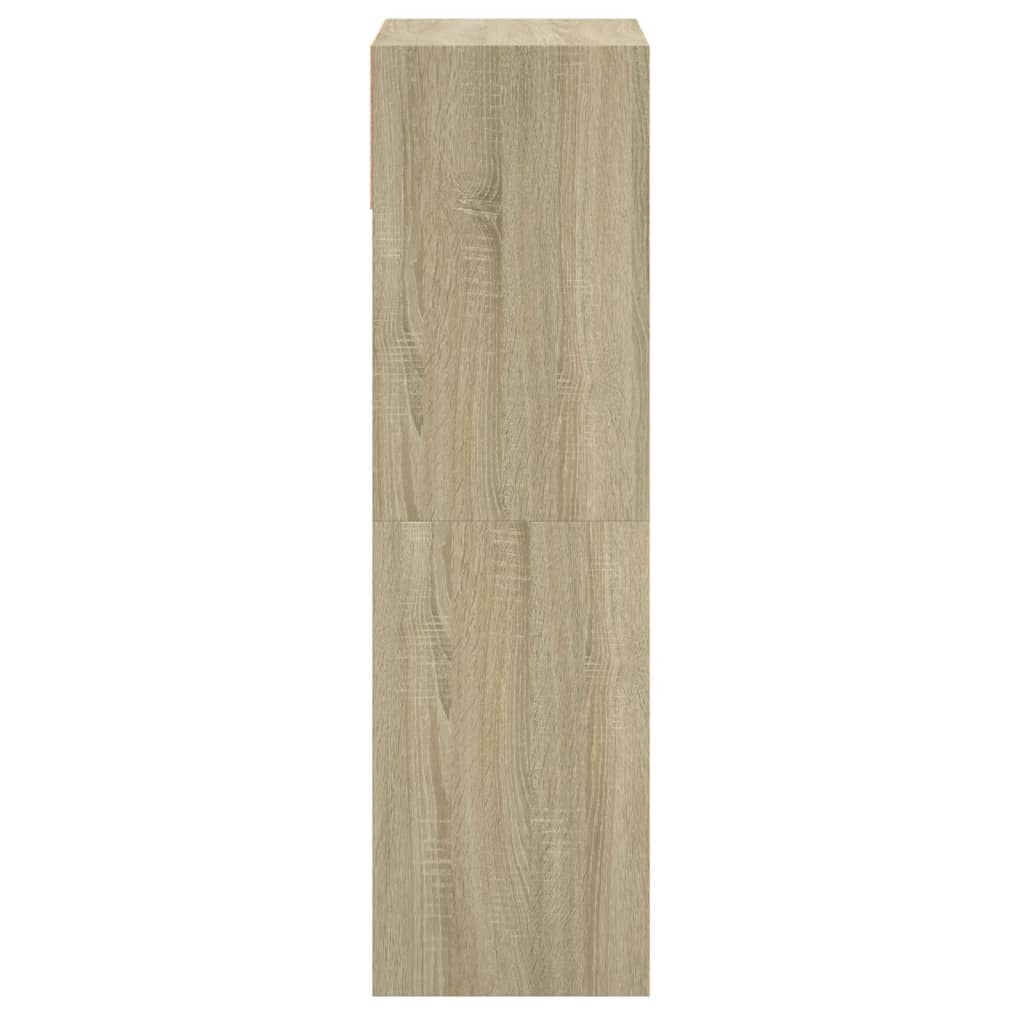 Scarpiera Rovere Sonoma 60x34x116 Cm In Legno Multistrato - Image 2