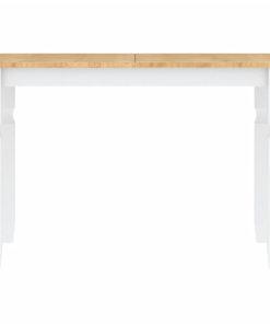 Tavolo Da Pranzo Corona 112x60x75 Cm In Legno Massello Di Pino