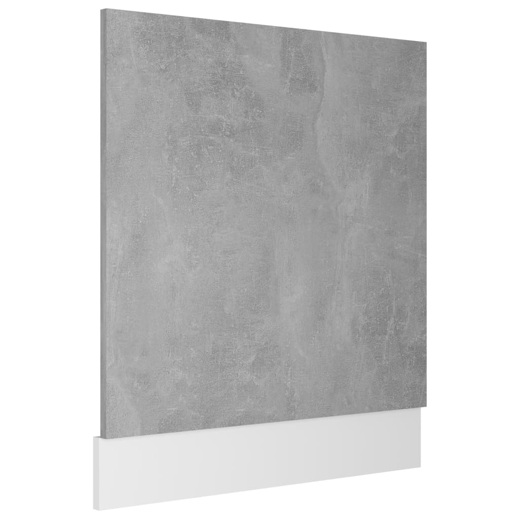 Pannello Lavastoviglie “lyon” Grigio Cemento 59,5x3x67 cm