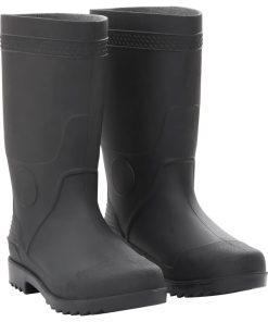 Stivali Da Pioggia Neri Misura 39 In Pvc