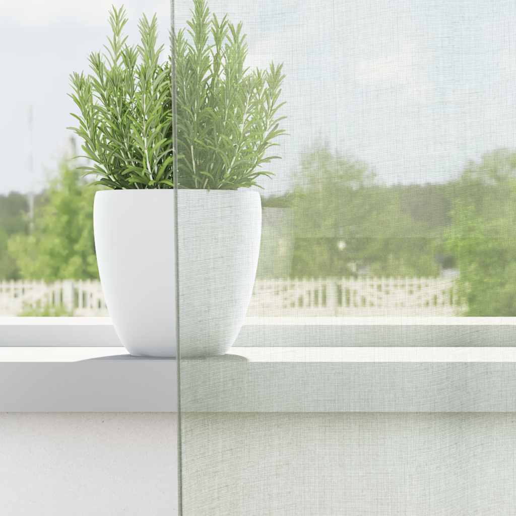 Tende In Voile Con Passanti 2 Pz Grigio Chiaro 140x175 cm - Image 2