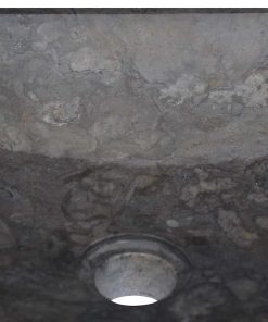 Lavandino Nero 40x40x10 Cm In Marmo