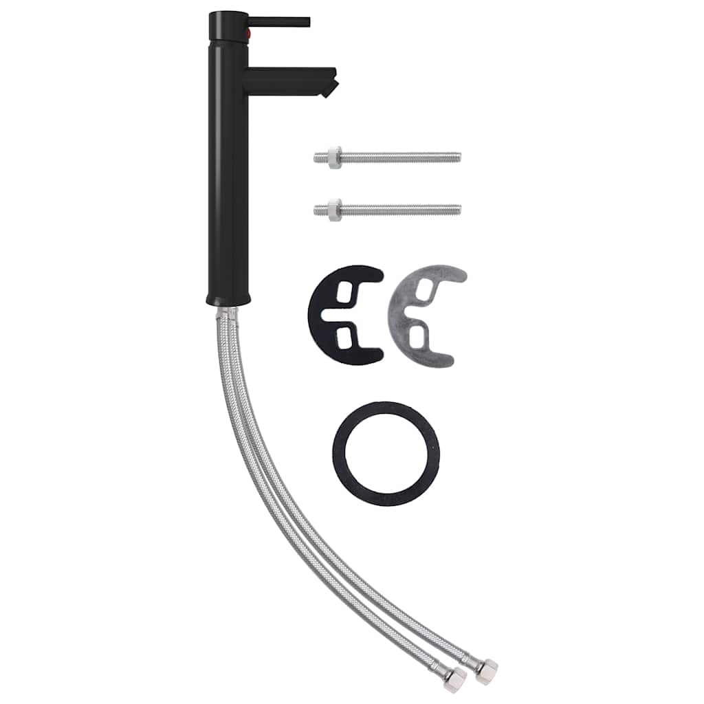 Lavandino Rubinetto E Piletta A Pressione Vetro Temperato Oro - Image 3