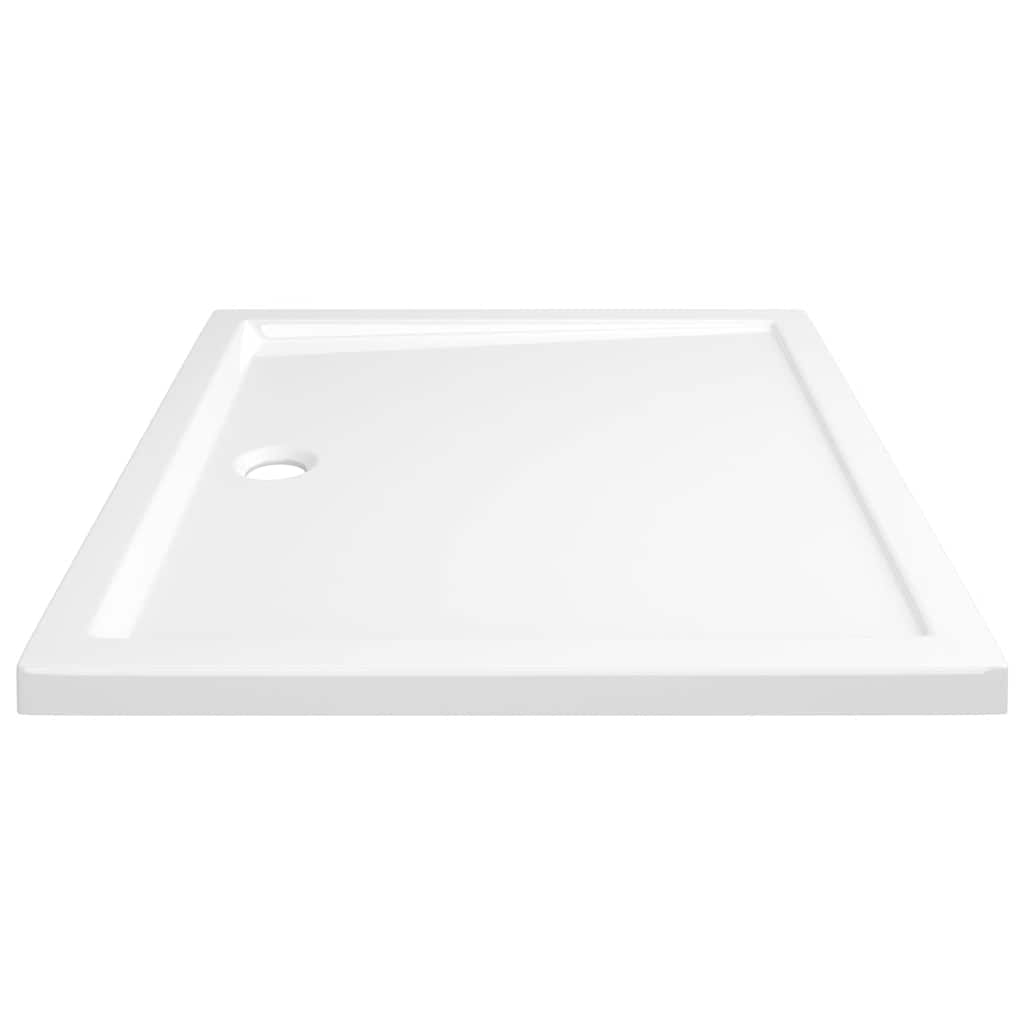 Piatto Doccia In Abs Rettangolare Bianco 80x90 cm - Image 3