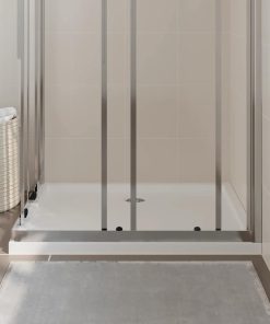 Piatto Doccia In Abs Rettangolare Bianco 80x90 cm
