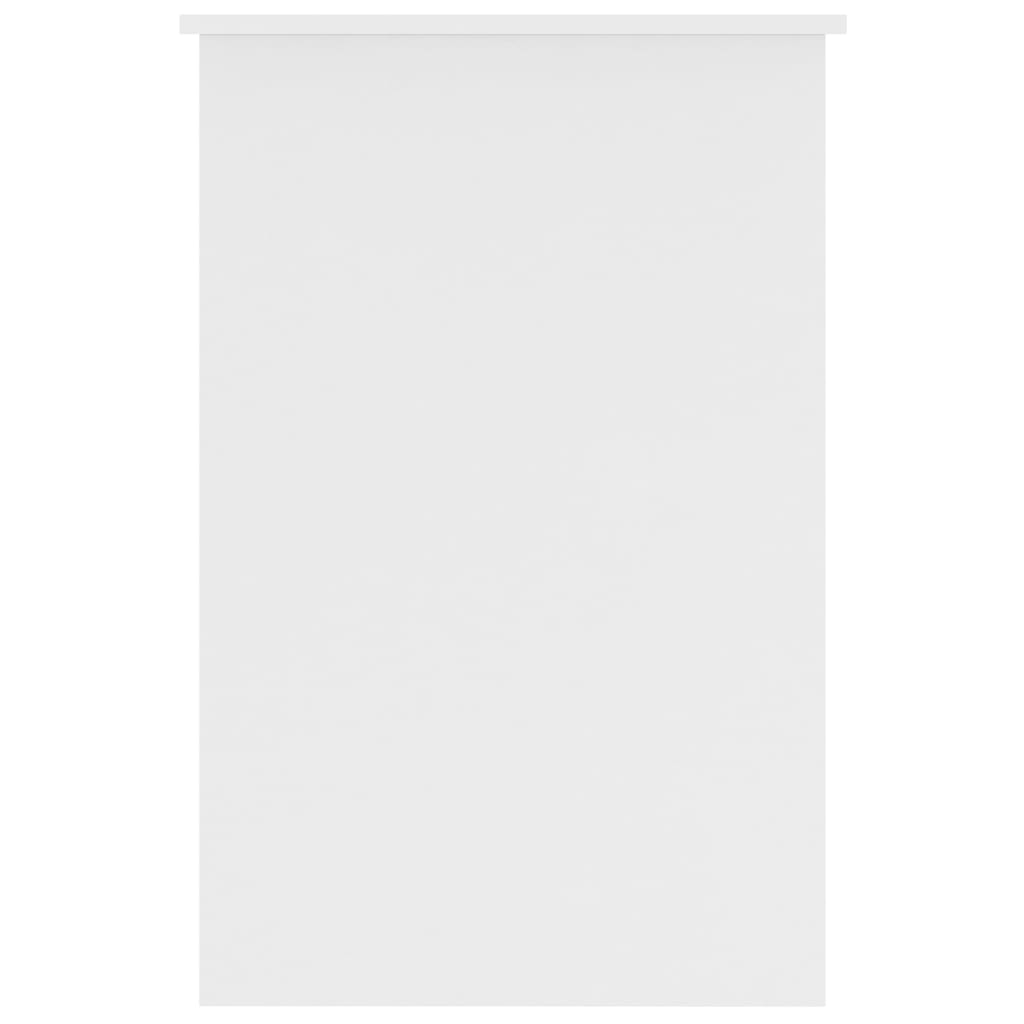 Scrivania Bianca 100x50x76 Cm In Legno Multistrato - Image 4