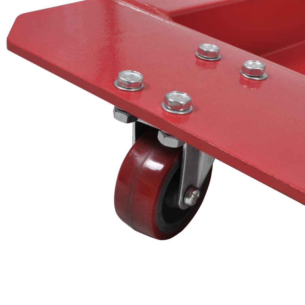 Sostegno Cavalletto Supporto Per Motocicli Rosso