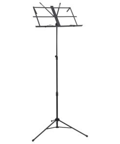 Leggio Musicale Nero In Acciaio