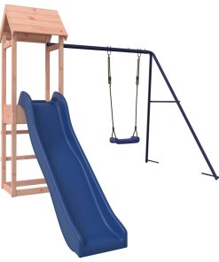 Set Da Gioco Da Esterno In Legno Massello Di Douglas