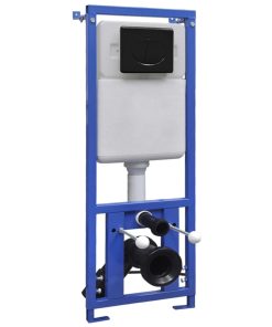 Wc Sospeso Con Sciacquone Alto Nascosto In Ceramica