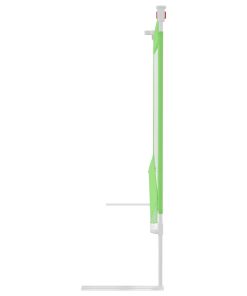 Sponda Letto Di Sicurezza Per Bambini Verde 160x25cm In Tessuto
