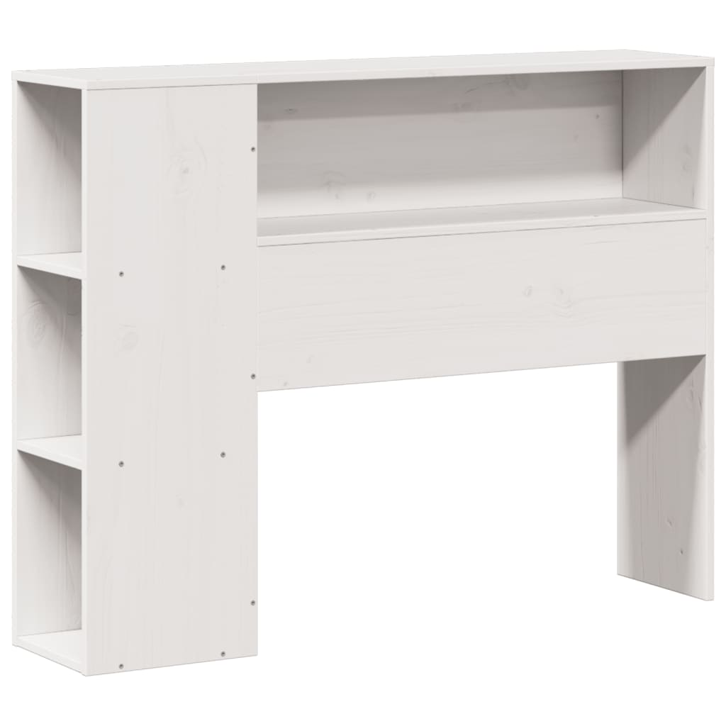 Letto Libreria Senza Materasso Bianco 100x200 Cm Legno Di Pino - Image 6