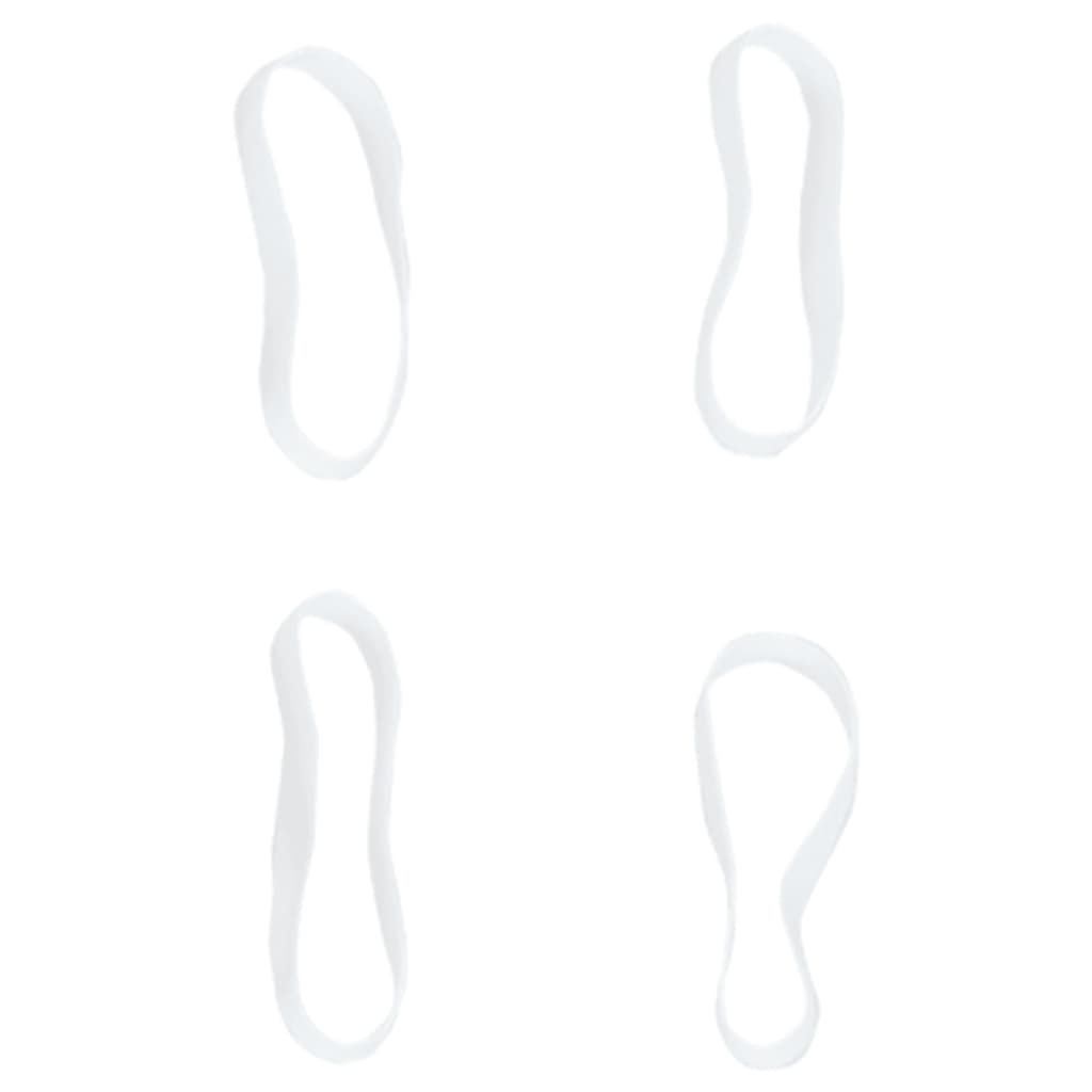 Elastici Per Trecce Cavallo 2500 Pz Bianchi In Silicone - Image 6