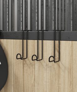 Supporti Briglie 3 Pz In Acciaio Nero