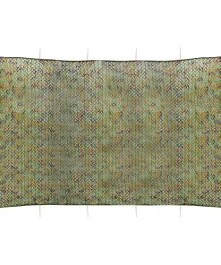 Rete Mimetica Con Custodia 4x5 M Verde
