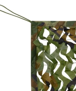 Rete Mimetica Con Custodia 6x7 M Verde