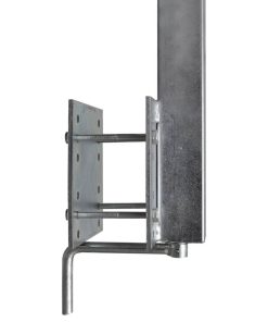 Set Supporto Prua A Barra Solida Per Rimorchio Barca 63 - 88 cm