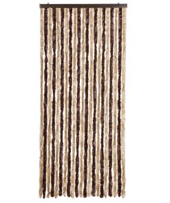 Zanzariera Beige E Marrone Chiaro 90x200cm Ciniglia