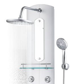 Pannello Doccia 25x43x110 Cm Argento