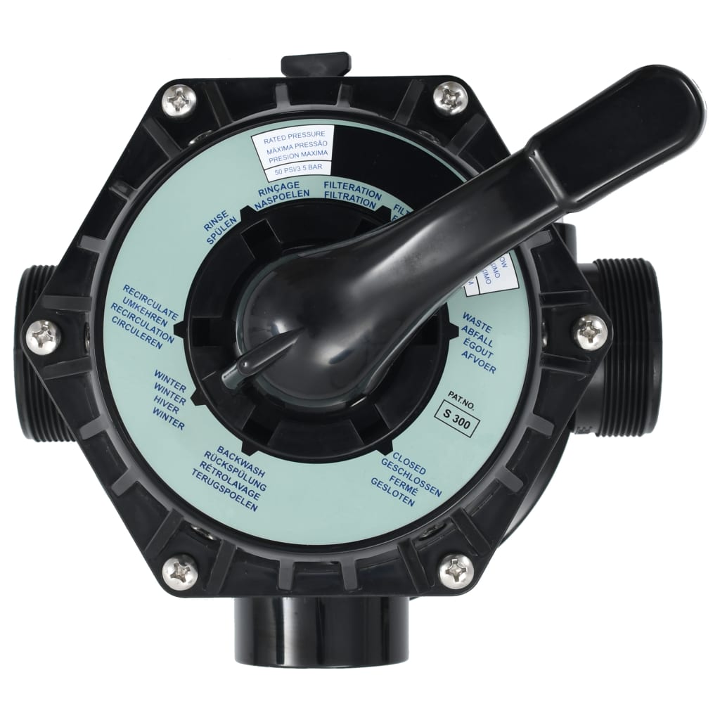 Valvola Multiporta Per Filtro A Sabbia Abs 1,5" 6 Vie