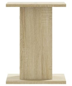 Supporti Altoparlanti 2 Pz Rovere 30x30x40 Cm In Multistrato