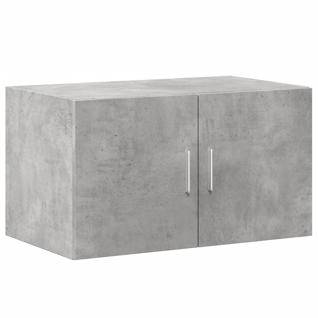 Armadietto Grigio Cemento 70x42,5x225 Cm In Legno Multistrato - Image 4