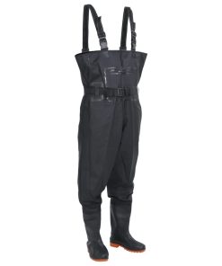 Wader Con Stivali E Cintura Nero Taglia 42