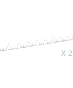 Spuntoni Da Parete 25 Pz In Acciaio 1 M