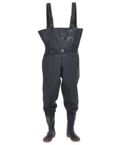 Wader Con Stivali E Cintura Nero Taglia 43