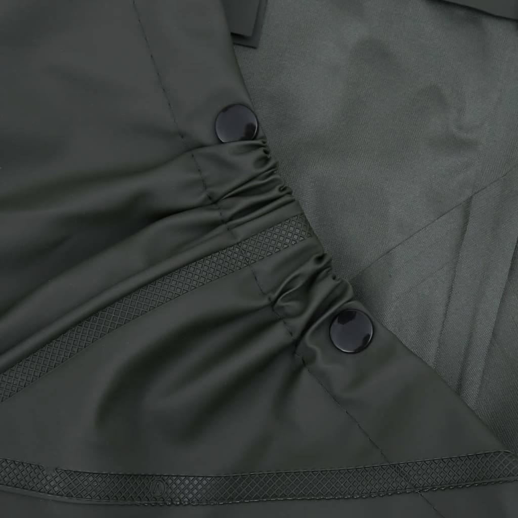 Wader Da Pesca Con Pettorina E Stivali Verde Scuro Taglia 41