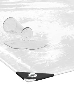 Telone Trasparente Con Occhielli 4x8 M In Pvc