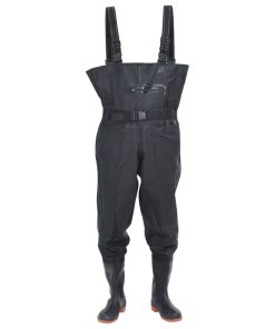 Wader Con Stivali E Cintura Nero Taglia 45
