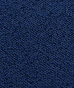 Tappetini Per Scale 15 Pz 60x25cm Blu Antiscivolo Rettangolari