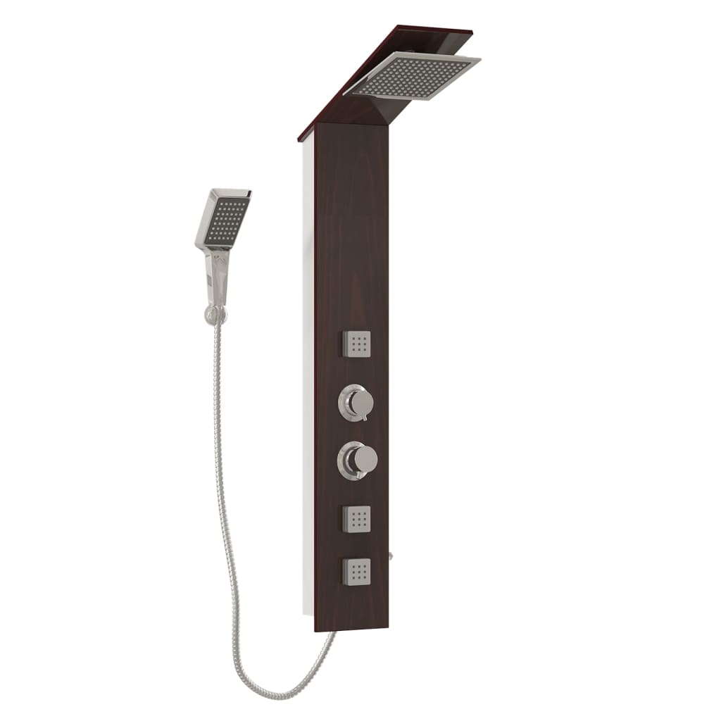 Pannello Doccia In Vetro Marrone - Image 3