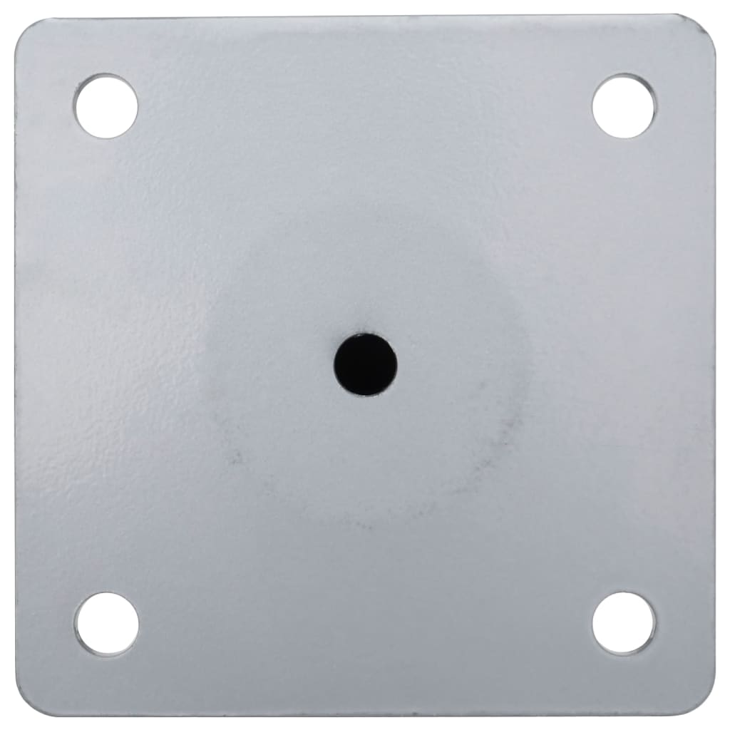 Base Per Ombrellone Per Palo Da Ø38/48 Mm Argento In Acciaio - Image 4