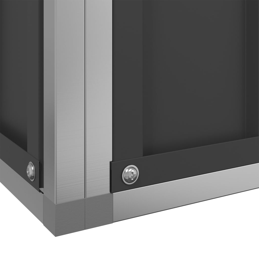 Voliera Con Estensione Argento 1244x203x216 Cm In Acciaio