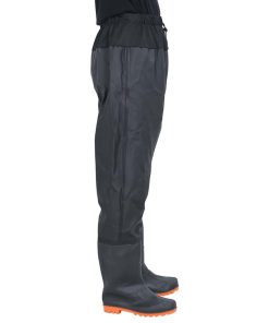 Wader Da Pesca Alla Vita Con Stivali Nero Taglia 38