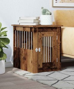 Gabbia Cani Da Arredamento Legno Antico Legno Multistrato