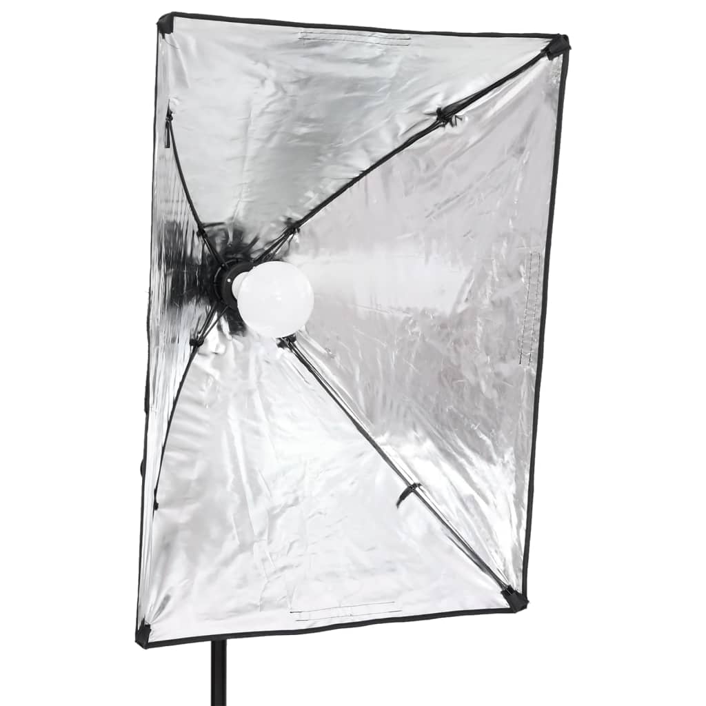 Kit Per Studio Fotografico Con Set Di Luci E Fondale